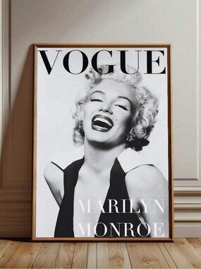 Leopard Wall Art, 777 Lucky Print Y2K Fashion Luxury Decor, Marilyn Monroe Vogue